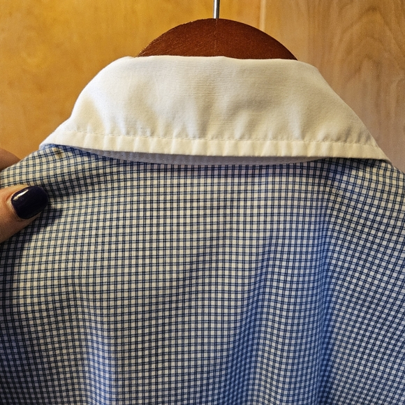 OLD NAVY x-small button-down checkered shirt - Picture 6 of 13